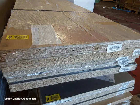 PALLET OF FIVE 3M LAMINATE WORKTOPS 