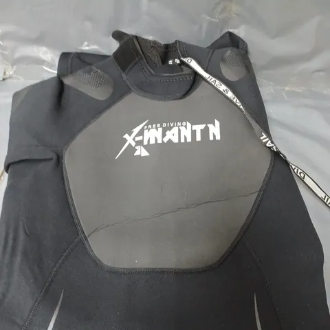 DIVE AND SAIL WETSUIT FOR MEN BLACK XS