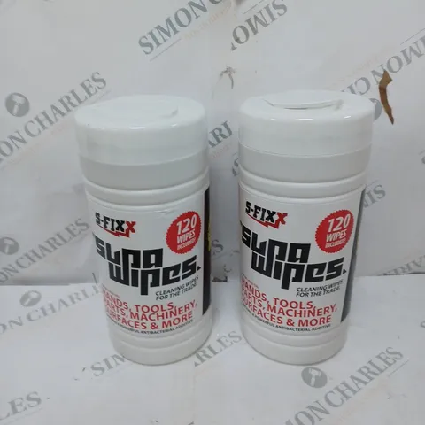 S-FIX TWO PACKS OF SUPA WIPES 