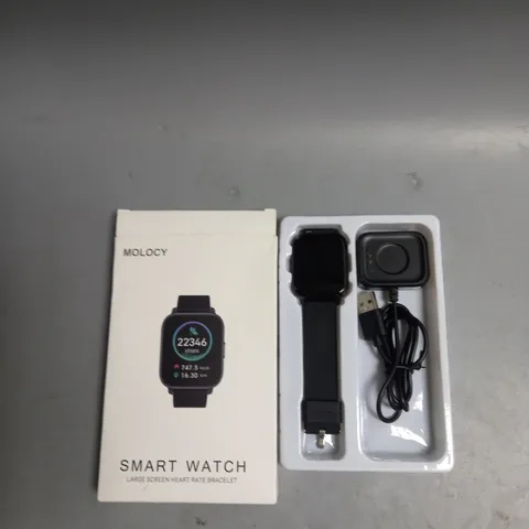 MOLOCY SMART WATCH IN BLACK