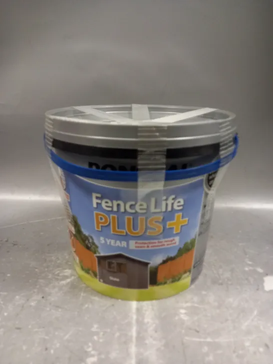 SEALED RONSEAL FENCE LIFE PLUS IN SLATE - 5L - COLLECTION ONLY 