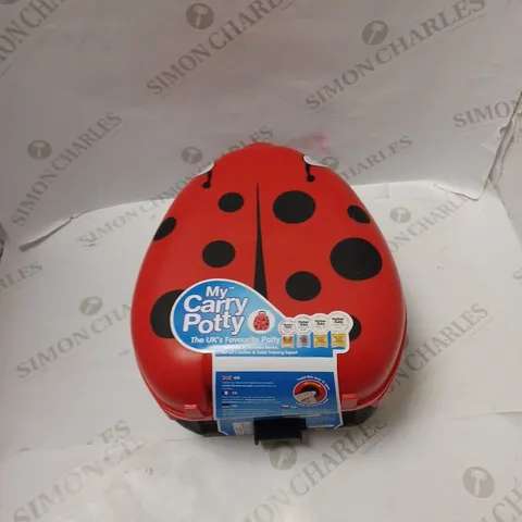 BOXED MY CARRY POTTY, LADYBIRD DESIGN, 