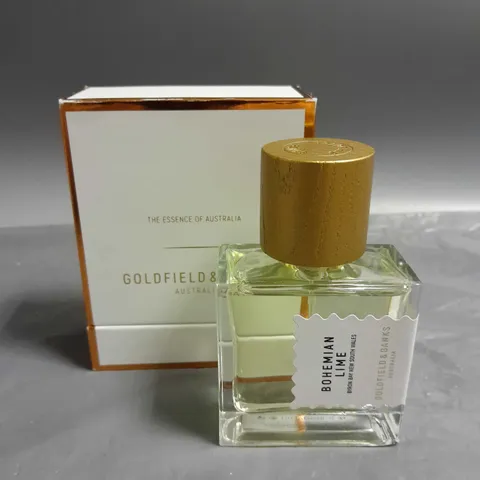 BOXED GOLDFIELD&BANKS BOHEMIAN LIME EAU DE PARFUM 50ML