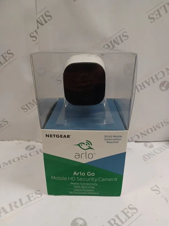 BOXED ARLO GO MOBILE HD SECURITY CAMERA 