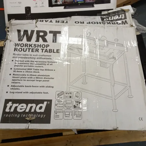 TREND WRT WORKSHOP ROUTER TABLE-240 VOLT