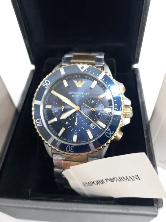 BOXED EMPORIO ARMANI AR11362 WRIST WATCH