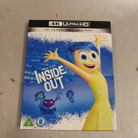 SEALED INSIDE OUT 4K ULTRA HD BLU-RAY 