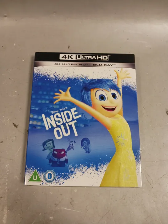 SEALED INSIDE OUT 4K ULTRA HD BLU-RAY 