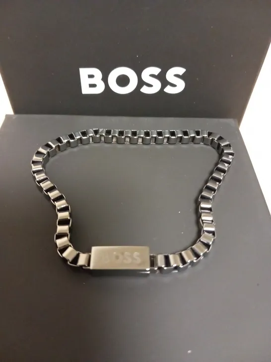 BOXED HUGO BOSS CHAIN FOR HIM GQ MEN BRACELET