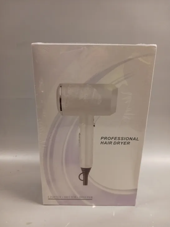 BOXED SEALED MJ-H19808 PROFERSSIONAL HAIR DRYER - GREY 