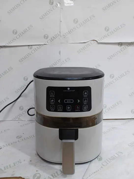 COOK'S ESSENTIALS 4.0L AIR FRYER COOL GREY