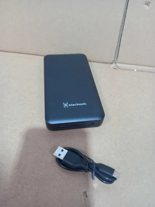 BLACKWEB 15000MAH SLIM POWER BANK