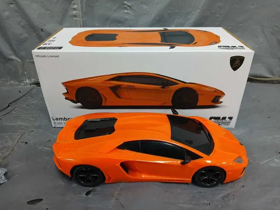 BOXED CMJ LAMBORGHINI AVENTADOR COUPE 1:24 REMOTE CONTROL CAR