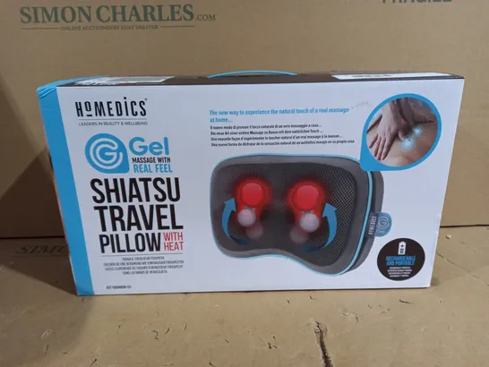 BOXED HOEMDICS SHIATSU TRAVEL PILLOW 