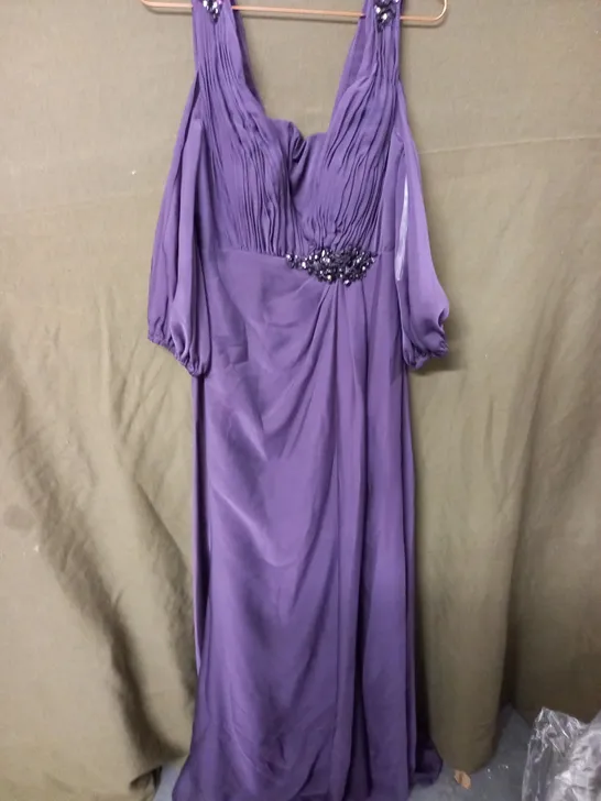 LA BELLE PURPLE DRESS - 8