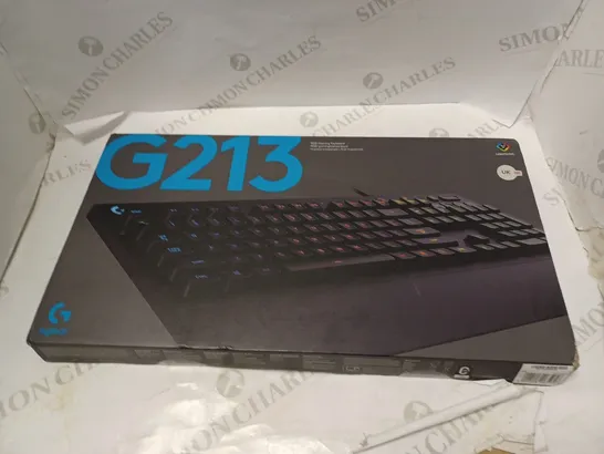 LOGITECH 213 RGB GAMING KEYBOARD LIGHTSYNC