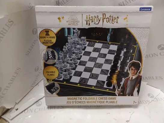 BOXED HARRY POTTER MAGNETIC FOLDABLE CHESS GAME RRP £49.99