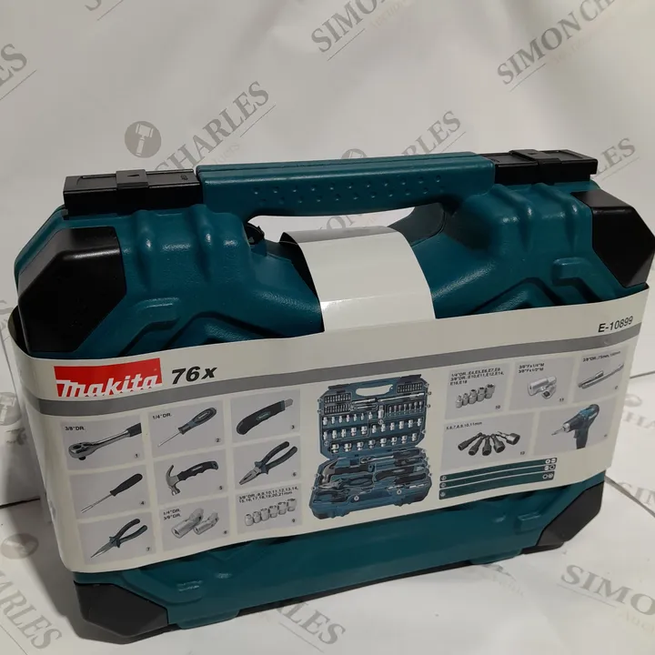 Coffret 76 Outils MAKITA E-10899 Pour Mécaniciens Auto, Bricolage, Bâtiment