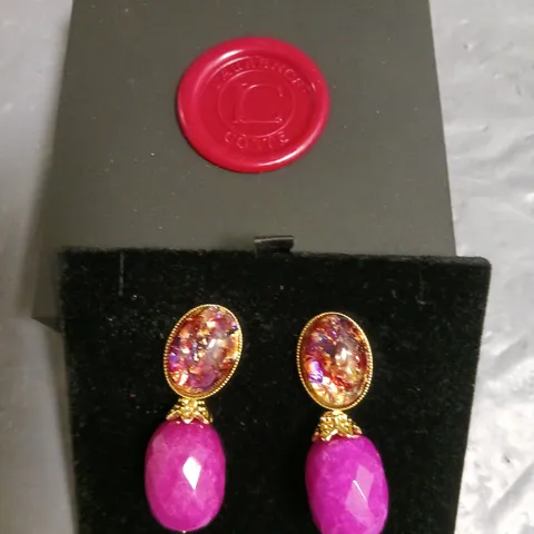 LAURENCE COSTE PINK EARRINGS