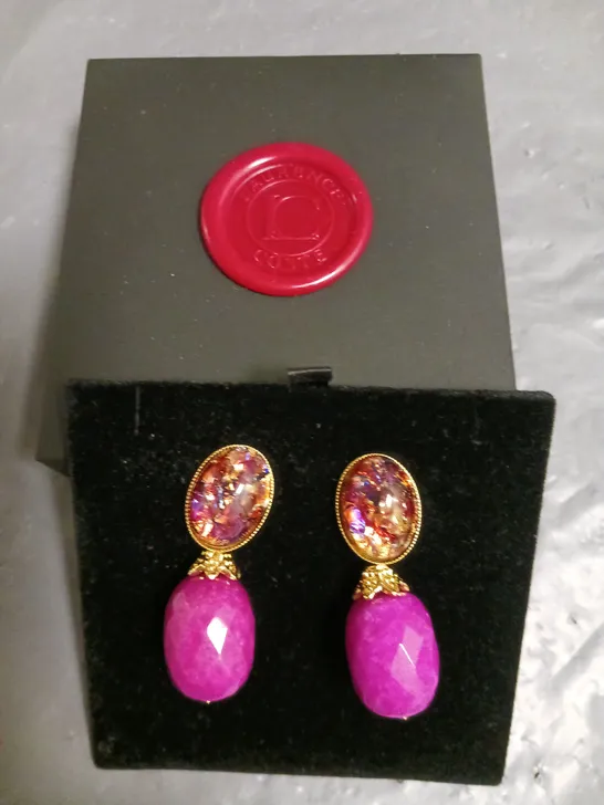 LAURENCE COSTE PINK EARRINGS