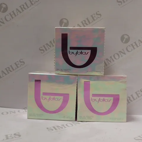 BOX OF APPROX 5 SEALED BYBLAS EAU DE TOILETTE NATURAL SPRAY 