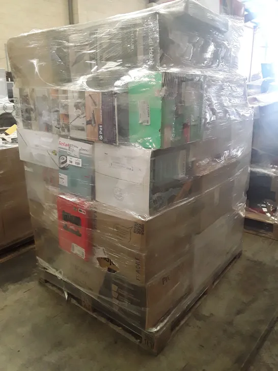 PALLET OF APPROXIMATELY 40 UNPROCESSED RAW RETURN HOUSEHOLD AND ELECTRICAL GOODS TO INCLUDE;