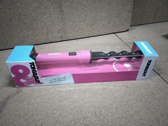 BOXED SEALED TONI&GUY CURL SQUAD SPIRAL WAND