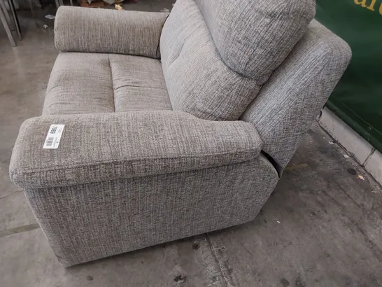 QUALITY BRITISH DESIGNER G PLAN BURFORD POWER RECLINING SNUGGLER CHAIR COPPICE ASH FABRIC 