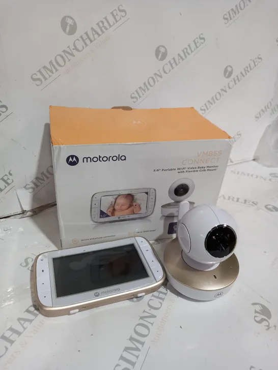 BOXED MOTOROLA PORTABLE RECHARGABLE BABY MONITOR 