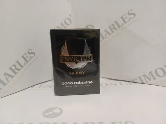 BOXED AND SEALED PACO RABANNE INVICTUS VICTORY EXTREME EAU DE PARFUM 50ML 