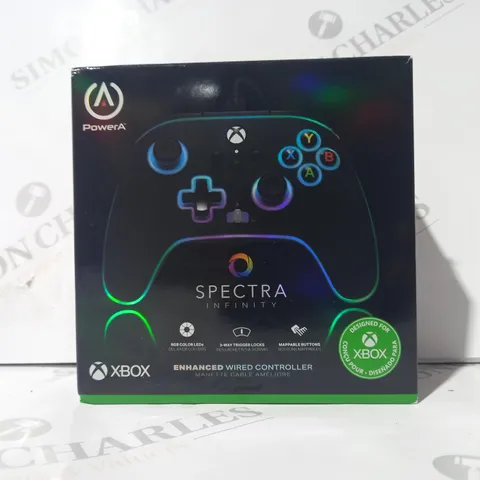 BOXED POWERA SPECTRA INFINITY ENHANCED WIRED CONTROLLER FOR XBOX