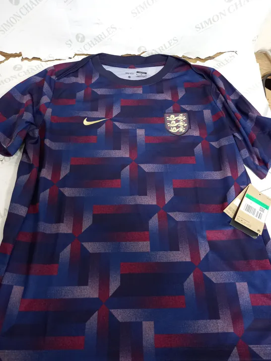 NIKE ENGLAND DRI FIT PRE MATCH TOP - XL