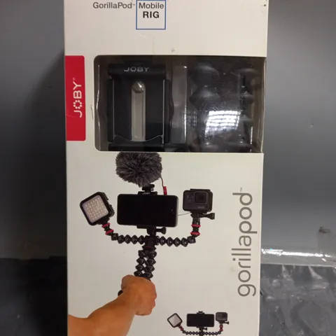 BOXED JOBY GORILLAPOD MOBILE RIG