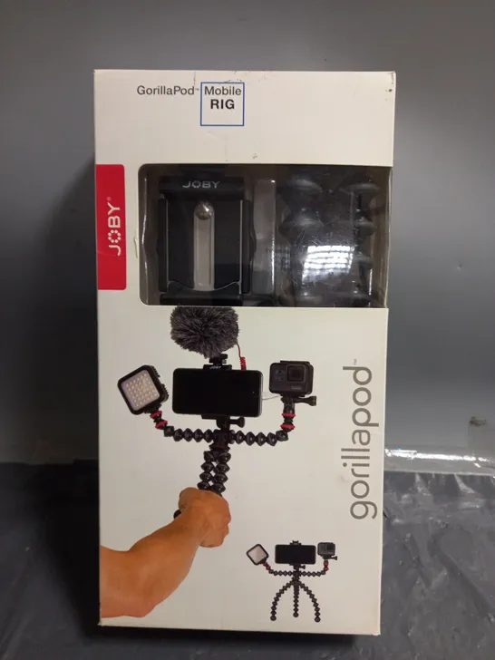 BOXED JOBY GORILLAPOD MOBILE RIG