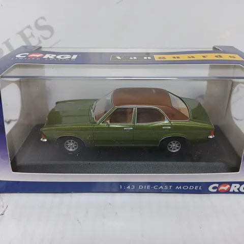 VANGUARDS CORGI VA10319 FORD CORTINA MK3 GXL ONYX GREEN