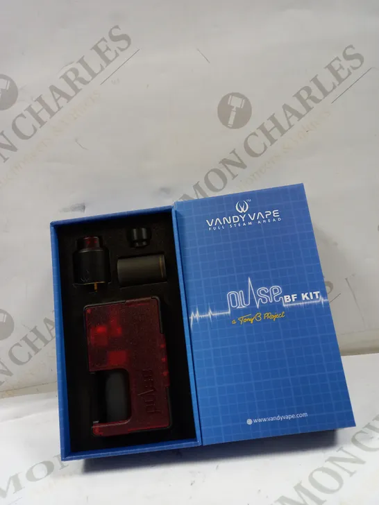 VANDY VAPE PULSE BF KIT - TRANSPARENT RED 