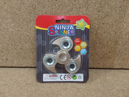 BOX TO CONTAIN APPROX 48 X NINJA FIDGET SPINNERS - GOLD 