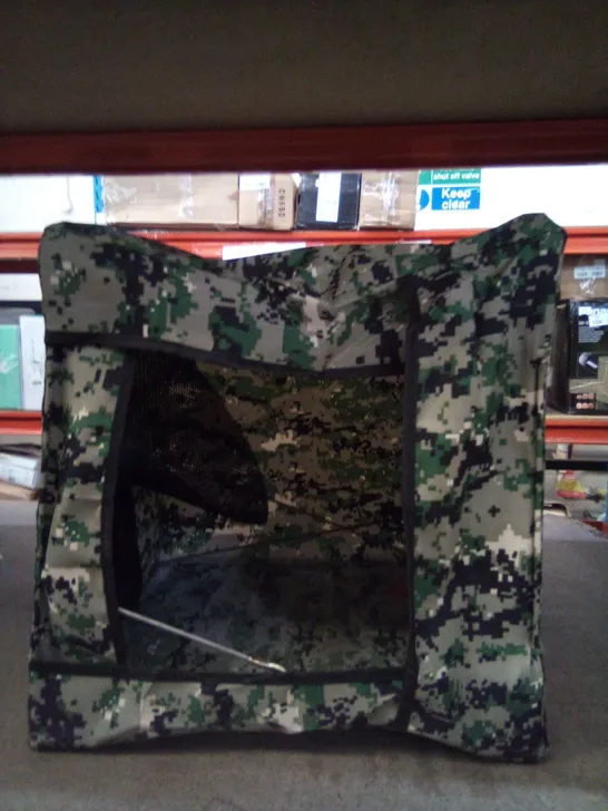 CAT CAMOUFLAGE FABRIC KENNEL