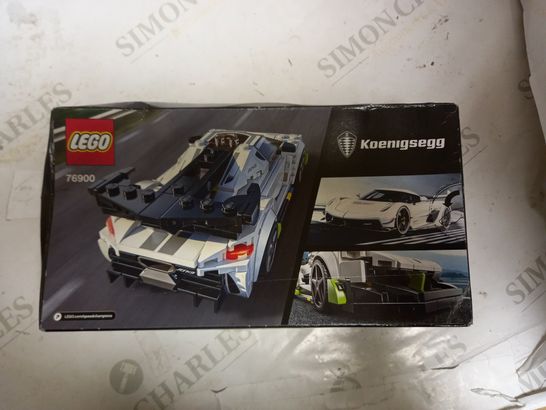 LEGO KOENIGSEGG SPEED CHAMPIONS SET 76900, AGE 7+