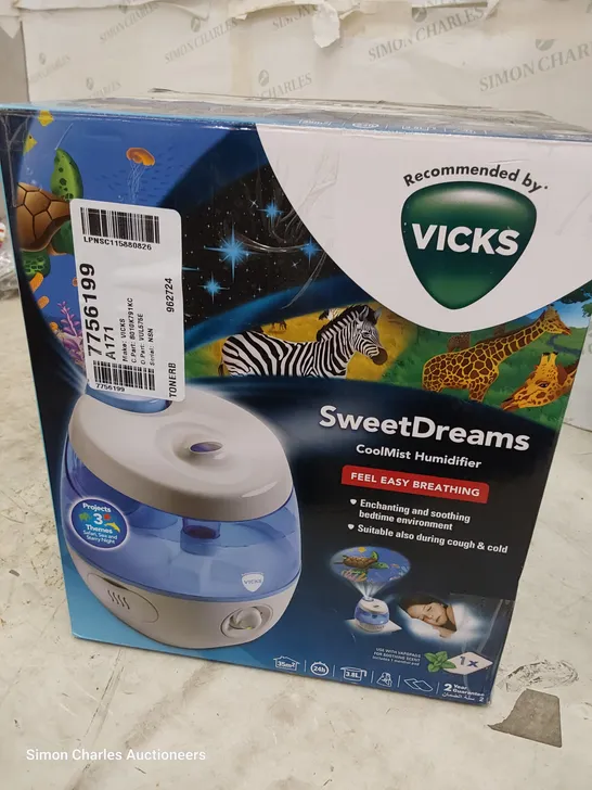 BOXED SWEETDREAMS COOLMIST HUMIDIFIER