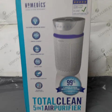 BOXED HOMEDICS TOTAL CLEAN 5IN1 AIR PURIFIER