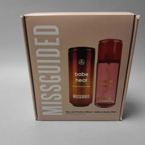 BOXED AND SEALED MISSGUIDED BABE HEAT SET