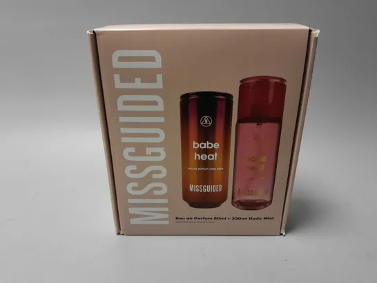 BOXED AND SEALED MISSGUIDED BABE HEAT SET