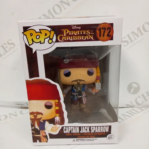 POP VINYL CAPTAIN JACK SPARROW FROM PIRATES OF THE CARIBBEAN 