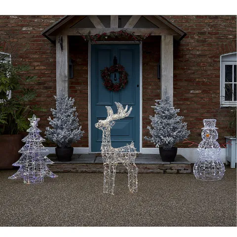 FESTIVE OUTDOOR AND INDOOR PRE-LIT LED LARGE DECORATION WITH TIMER