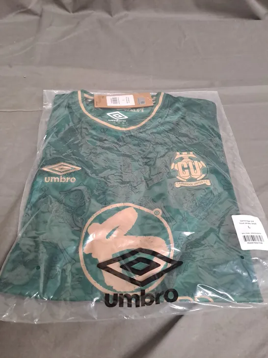 CAMBRIDGE UNITED THIRD JERSEY 24/25 SIZE L 