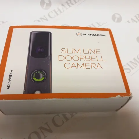 BOXED ALARM.COM SLIM LINE DOORBELL CAMERA