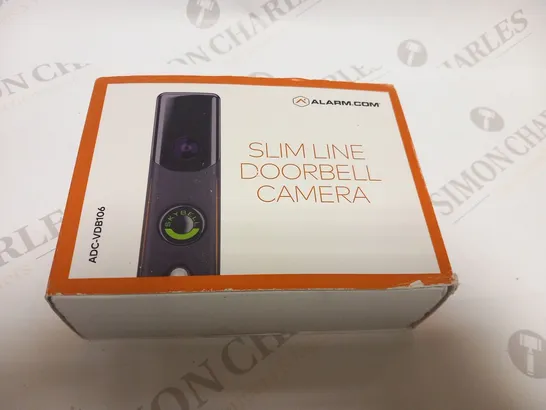 BOXED ALARM.COM SLIM LINE DOORBELL CAMERA