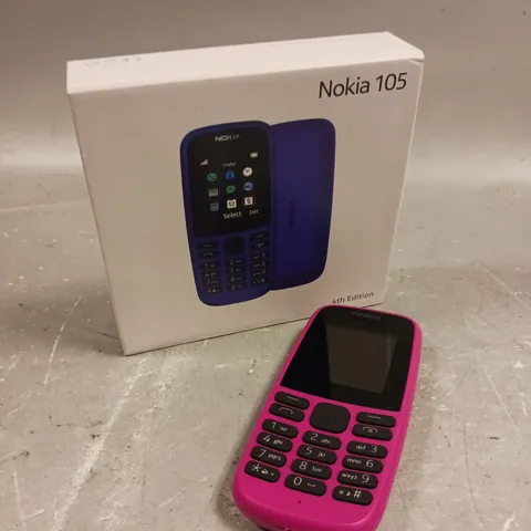 BOXED NOKIA 105 4TH EDITION MOBILE PHONE 