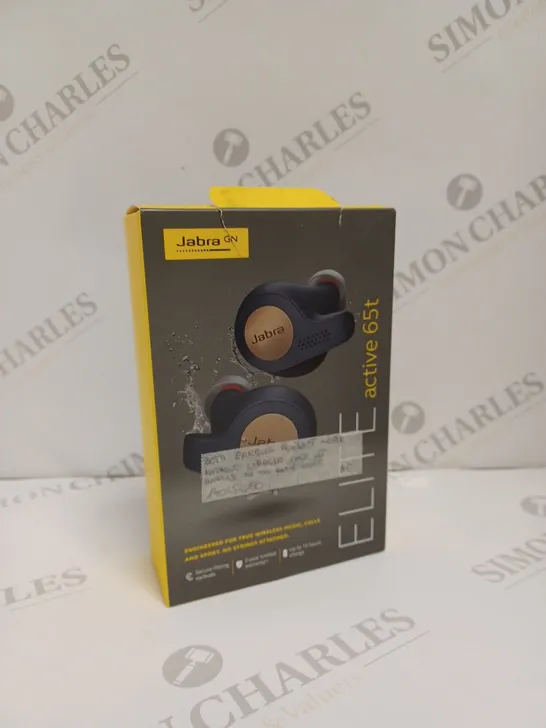 BOXED JABRA ELITE ACTIVE 65T EARBUDS